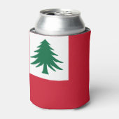 Rafraîchisseur Pour Canette Drapeau de la Nouvelle-Angleterre (pin seulement)  (Can devant)