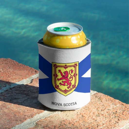 Rafraîchisseur Pour Canette Drapeau de la Nouvelle-Écosse, Canada (Piscine in situ)