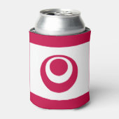 Rafraîchisseur Pour Canette Drapeau de la préfecture d'Okinawa, Japon (Can devant)