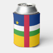 Rafraîchisseur Pour Canette Drapeau de la République centrafricaine (Can Dos)