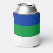 Rafraîchisseur Pour Canette Drapeau de la République de Komi (Can Dos)