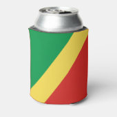 Rafraîchisseur Pour Canette Drapeau de la République du Congo (Can Dos)