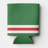 Rafraîchisseur Pour Canette Drapeau de la République tchétchène d'Ichkeria (Devant)