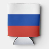 Rafraîchisseur Pour Canette Drapeau de la Russie (Devant)