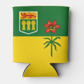 Rafraîchisseur Pour Canette Drapeau de la Saskatchewan (CANADA) (Devant)