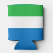 Rafraîchisseur Pour Canette Drapeau de la Sierra Leone (Dos)