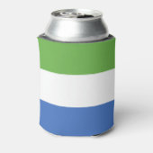 Rafraîchisseur Pour Canette drapeau de la Sierra Leone (Can Dos)