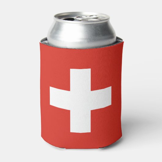 Rafraîchisseur Pour Canette Drapeau de la Suisse (Can devant)