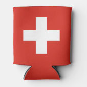 Rafraîchisseur Pour Canette Drapeau de la Suisse (Devant)