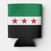 Rafraîchisseur Pour Canette Drapeau de la Syrie (Devant)
