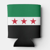 Rafraîchisseur Pour Canette Drapeau de la Syrie (Dos)