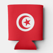 Rafraîchisseur Pour Canette Drapeau de la Tunisie (Dos)