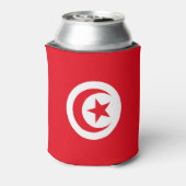 Rafraîchisseur Pour Canette Drapeau de la Tunisie (Can Dos)