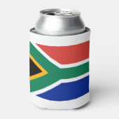 Rafraîchisseur Pour Canette Drapeau de l'Afrique du Sud (Can devant)