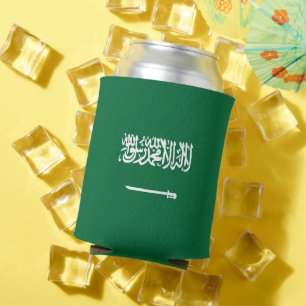 Rafraîchisseur Pour Canette Drapeau de l'Arabie saoudite
