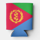 Rafraîchisseur Pour Canette Drapeau de l'Érythrée (Devant)