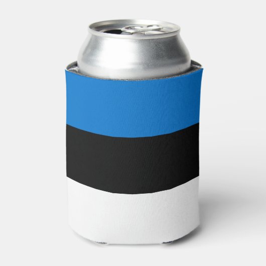 Rafraîchisseur Pour Canette Drapeau de l'Estonie (Can devant)