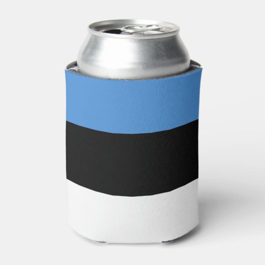 Rafraîchisseur Pour Canette Drapeau de l'Estonie (Can devant)