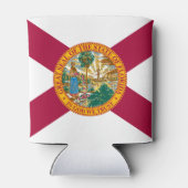 Rafraîchisseur Pour Canette Drapeau de l'État de Floride (Dos)