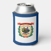 Rafraîchisseur Pour Canette Drapeau de l'État de Virginie occidentale (Can Dos)