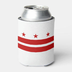 Rafraîchisseur Pour Canette Drapeau de l'État de Washington DC