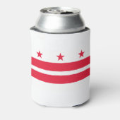 Rafraîchisseur Pour Canette Drapeau de l'État de Washington DC (Can Dos)
