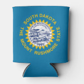 Rafraîchisseur Pour Canette Drapeau de l'État du Dakota du Sud (Devant)