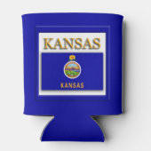 Rafraîchisseur Pour Canette Drapeau de l'État du Kansas (Dos)