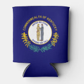 Rafraîchisseur Pour Canette Drapeau de l'État du Kentucky (Devant)