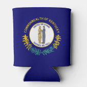 Rafraîchisseur Pour Canette Drapeau de l'État du Kentucky (Dos)