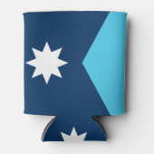 Rafraîchisseur Pour Canette Drapeau de l'État du Minnesota (Devant)