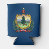 Rafraîchisseur Pour Canette Drapeau de l'État du Vermont (Devant)