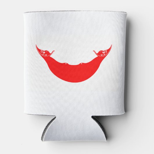 Rafraîchisseur Pour Canette Drapeau de l'île de Pâques (Devant)