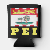 Rafraîchisseur Pour Canette Drapeau de l'Île-du-Prince-Édouard (Dos)