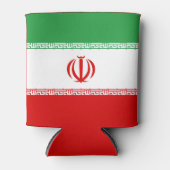 Rafraîchisseur Pour Canette Drapeau de l'Iran (Devant)