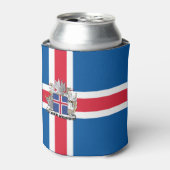 Rafraîchisseur Pour Canette Drapeau de l'Islande (Can devant)