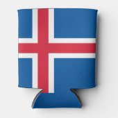 Rafraîchisseur Pour Canette Drapeau de l'Islande (Devant)