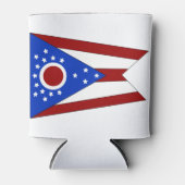 Rafraîchisseur Pour Canette Drapeau de l'Ohio (Devant)