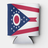 Rafraîchisseur Pour Canette Drapeau de l'Ohio (Devant)