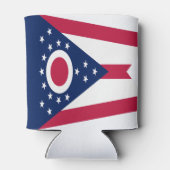 Rafraîchisseur Pour Canette Drapeau de l'Ohio (Dos)