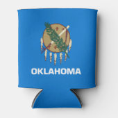Rafraîchisseur Pour Canette Drapeau de l'Oklahoma (Devant)