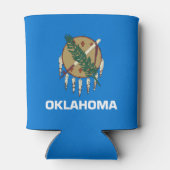 Rafraîchisseur Pour Canette Drapeau de l'Oklahoma (Dos)