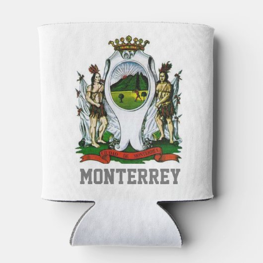 Rafraîchisseur Pour Canette Drapeau de Monterrey, Nuevo León - MEXICO (Dos)