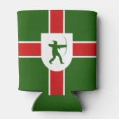 Rafraîchisseur Pour Canette Drapeau de Nottinghamshire Can Cooler (Dos)