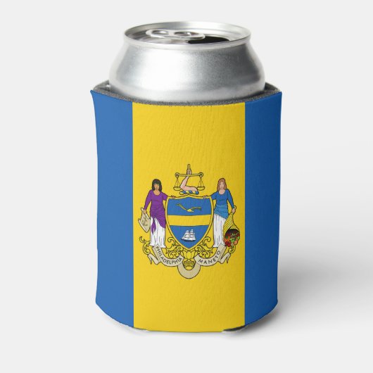 Rafraîchisseur Pour Canette Drapeau de Philadelphie, Pennsylvanie Can Cooler (Can Dos)