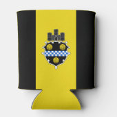 Rafraîchisseur Pour Canette Drapeau de Pittsburgh, Pennsylvanie Can Cooler (Dos)