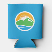 Rafraîchisseur Pour Canette Drapeau de Provo, Utah (Devant)