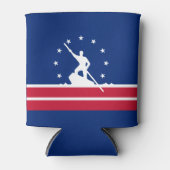 Rafraîchisseur Pour Canette Drapeau de Richmond, Virginia Can Cooler (Devant)