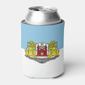 Rafraîchisseur Pour Canette Drapeau de Riga, Lettonie peut refroidir (Can devant)