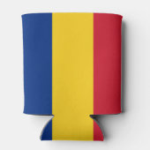 Rafraîchisseur Pour Canette Drapeau de Roumanie (Dos)